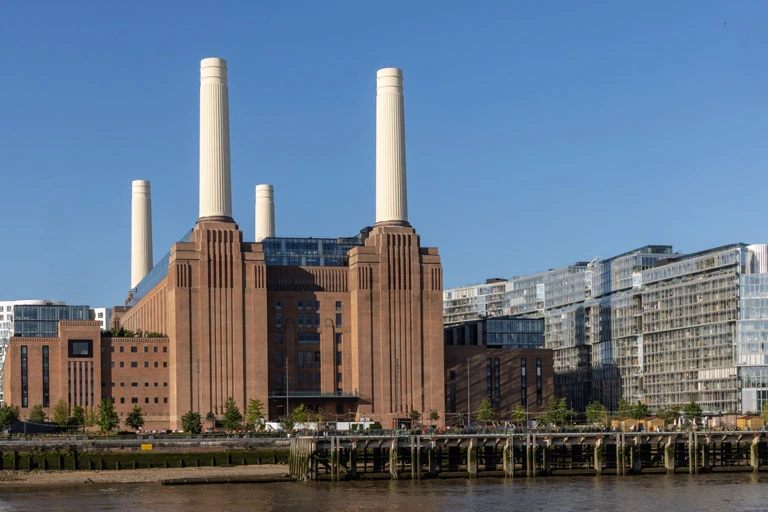 Exterior photo of Battersea Power Station